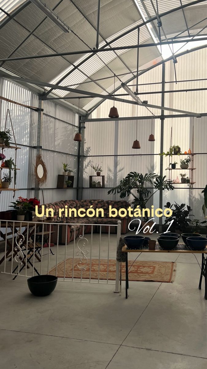 Rincón botánico en Viveros de Sabarís